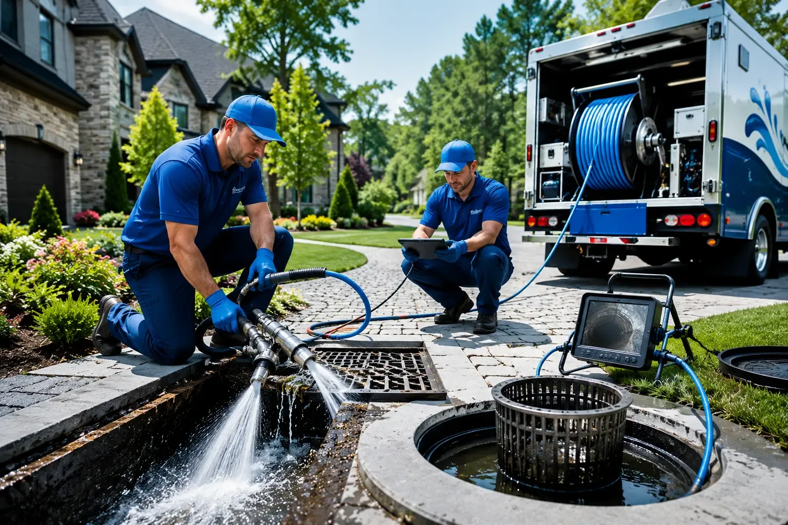 Local outdoor drain cleaning professionals in Tennyson, IN